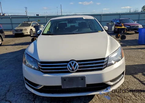 2013 Volkswagen Passat S из США, поврежденный, VIN 1VWAP7A35DC032607